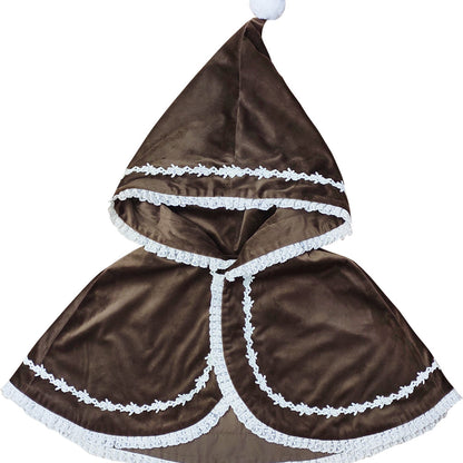 Miss Point - Praise of Abundance - Bavarian Style Lolita Velvet Hooded Cape