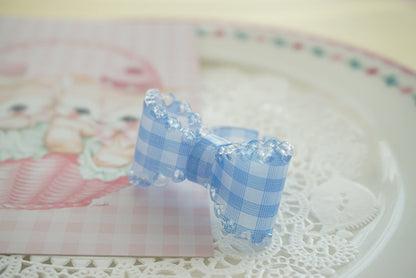 Cat Tea Party - Sweet Lolita Bow Ring and Necklace