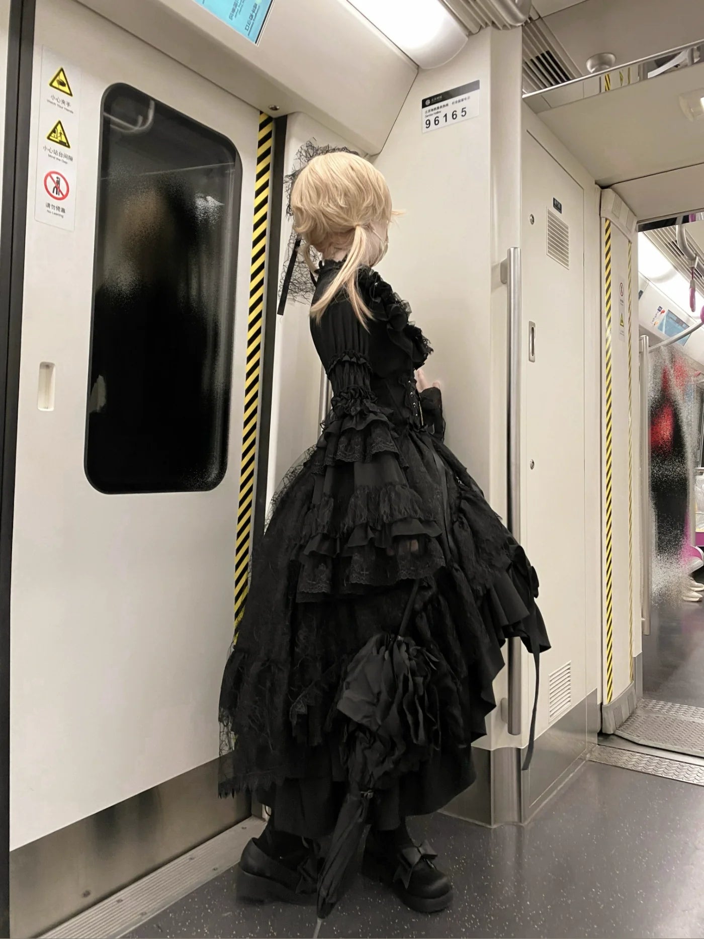 Nightingale Girl - Eternal Taboo - Gothic Lolita Dress with Princess Sleeve Shirt