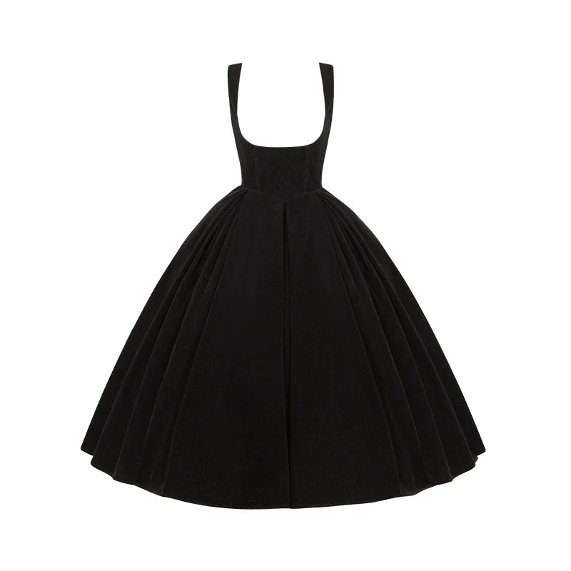 With PUJI - Enigmatic Night Poem - Halloween Gothic Lolita Fishbone Bustier Dress Embroidered Coat