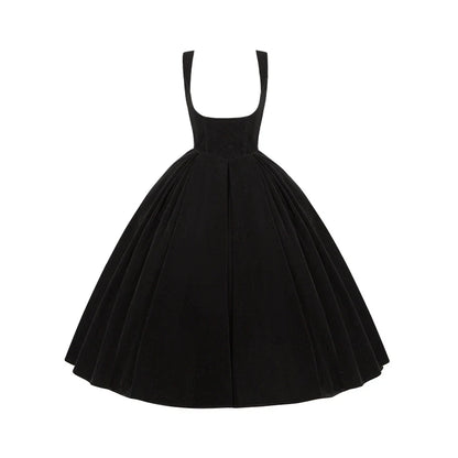 With PUJI - Enigmatic Night Poem - Halloween Gothic Lolita Fishbone Bustier Dress Embroidered Coat