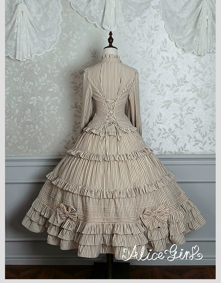 Alice Girl - Duke of Victoria - Classic Lolita SK & Overskirt Set