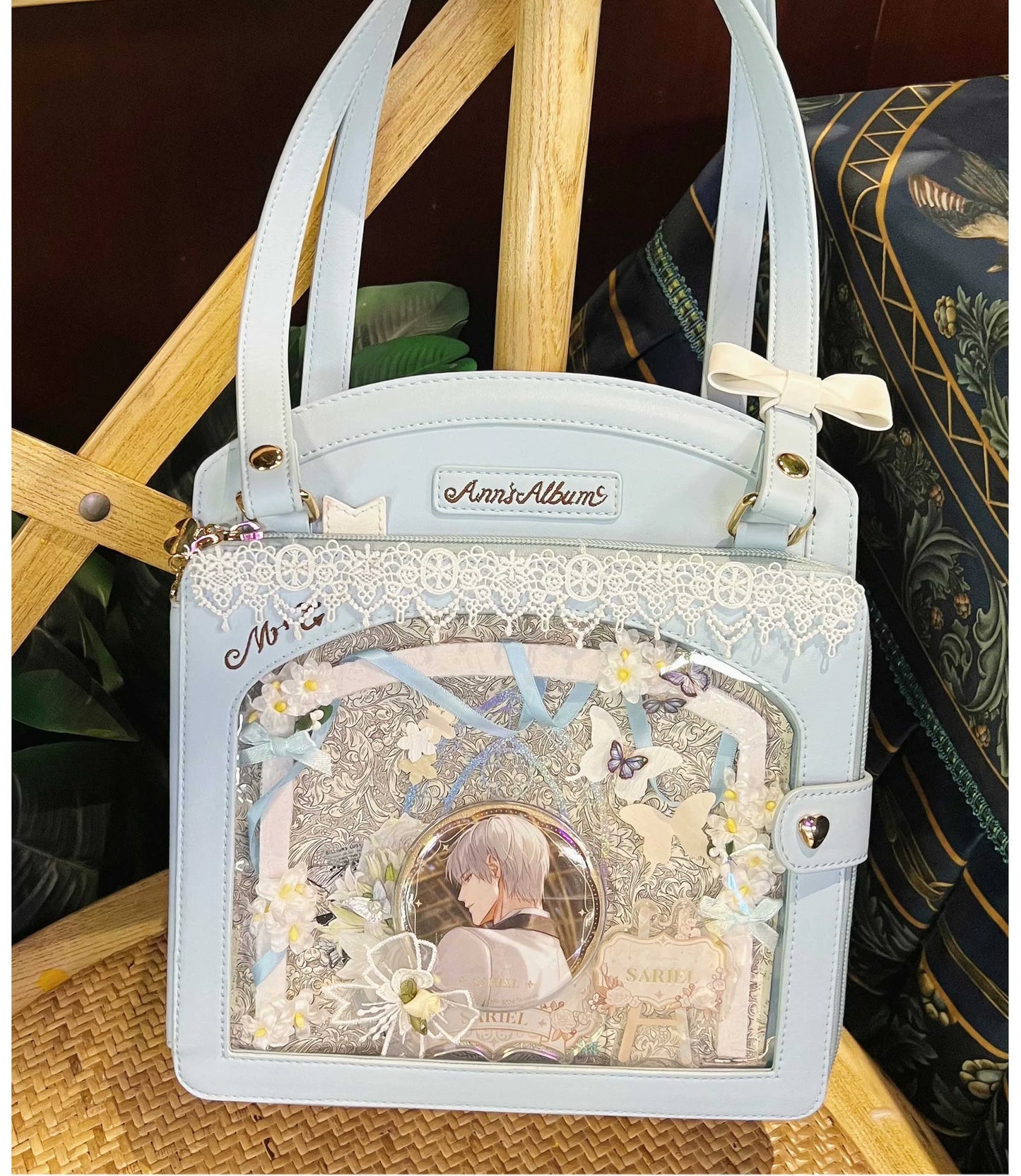 Morning Glory - Kawaii Lolita Checkered Itabag Multicolors