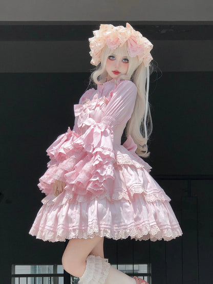 Twilight Zone - Sweet Lolita Blouse Princess Sleeve Shirt Inner Wear