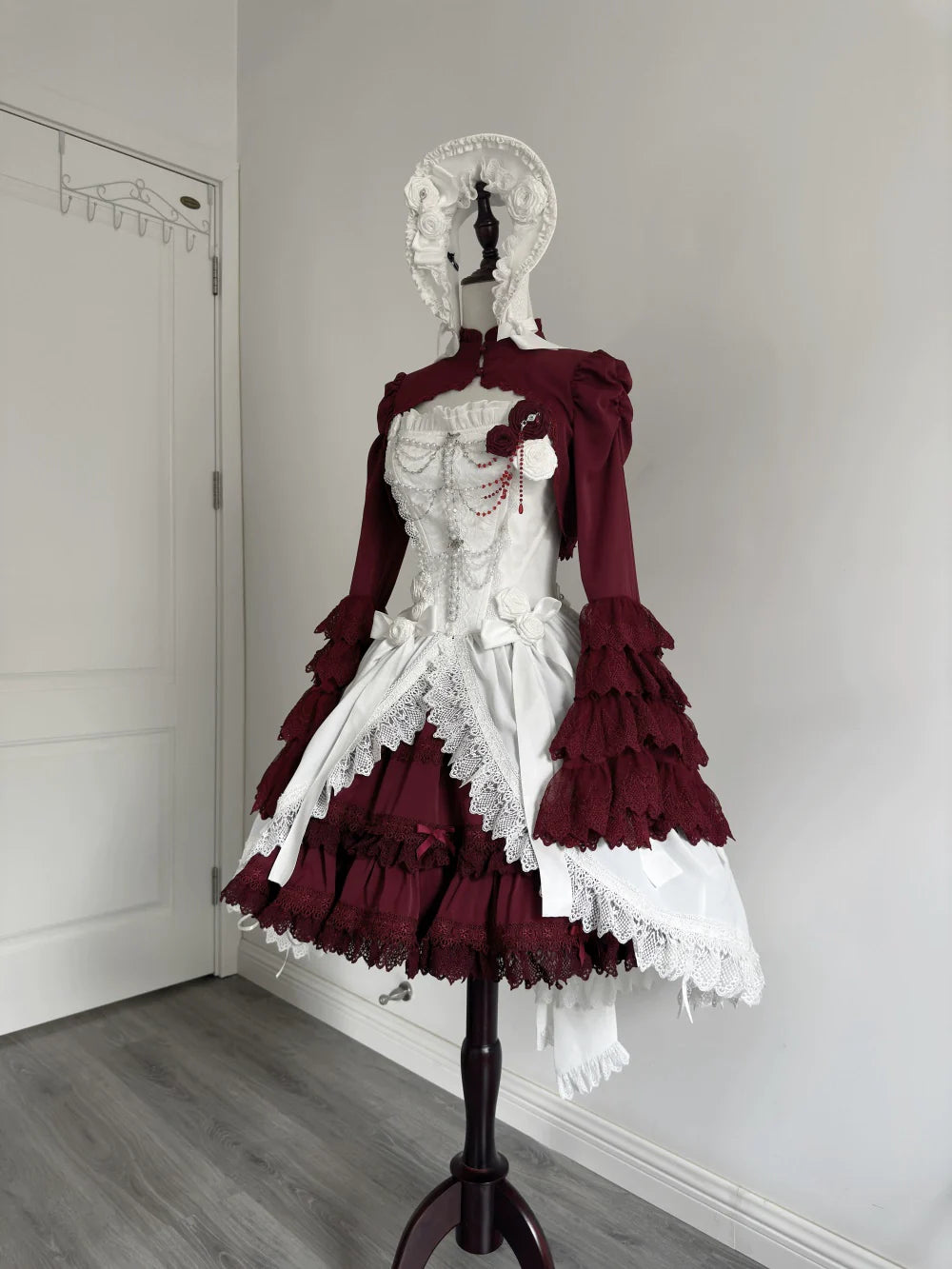 LeMiroir - Saint - Gothic Lolita Bolero Skirt Mermaid Dress Corset