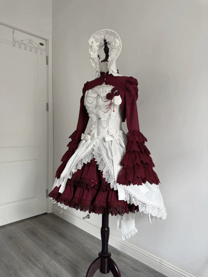 LeMiroir - Saint - Gothic Lolita Bolero Skirt Mermaid Dress Corset