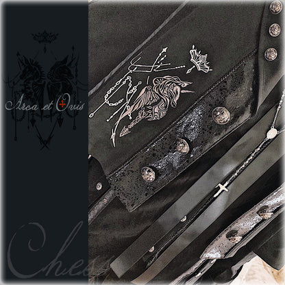 Arca et Ovis - Checkers - Gothic Lolita Cloak, Ouji Lolita Cape