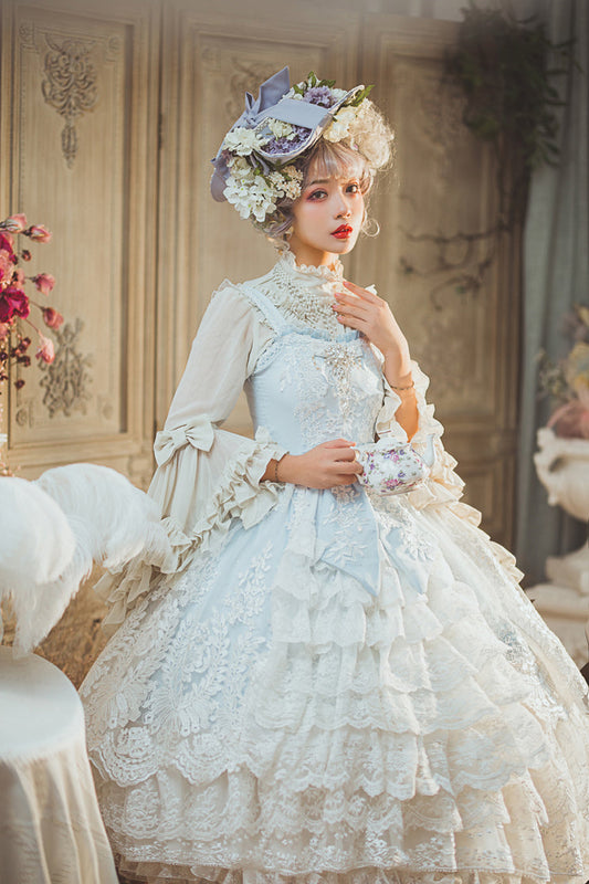 Sweet Wood - Secret Garden In Midsummer - Elegant Lolita Bridal JSK