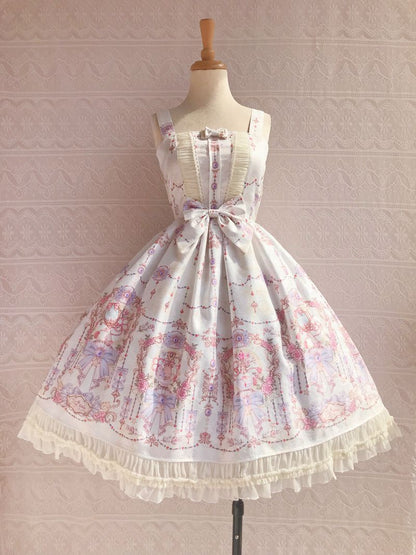 Yilia - Sweet Printing Winter Lolita JSK Dress
