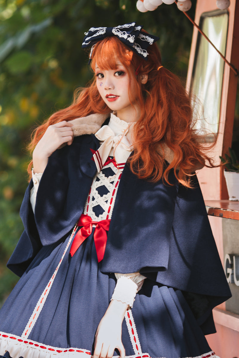 Eieyomi - Miss Betty - Lolita Autumn and Winter Wool Cape