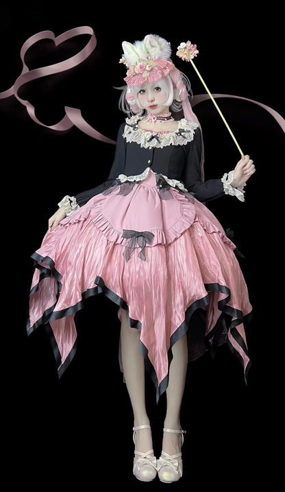 Unideer - Prelude - Elegant Lolita Bolero Jacket with Lace Ruffle Frill