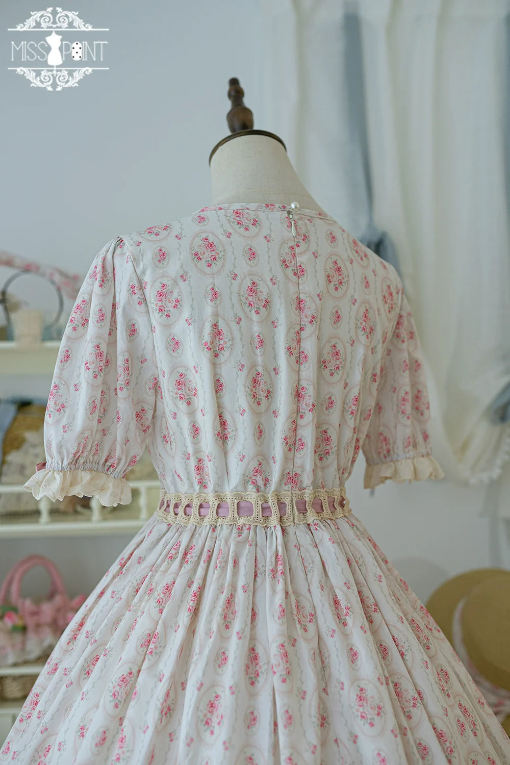 Miss Point - Customized Elegant Lolita OP Dress Cute Daily Girl Short Lolita Dress