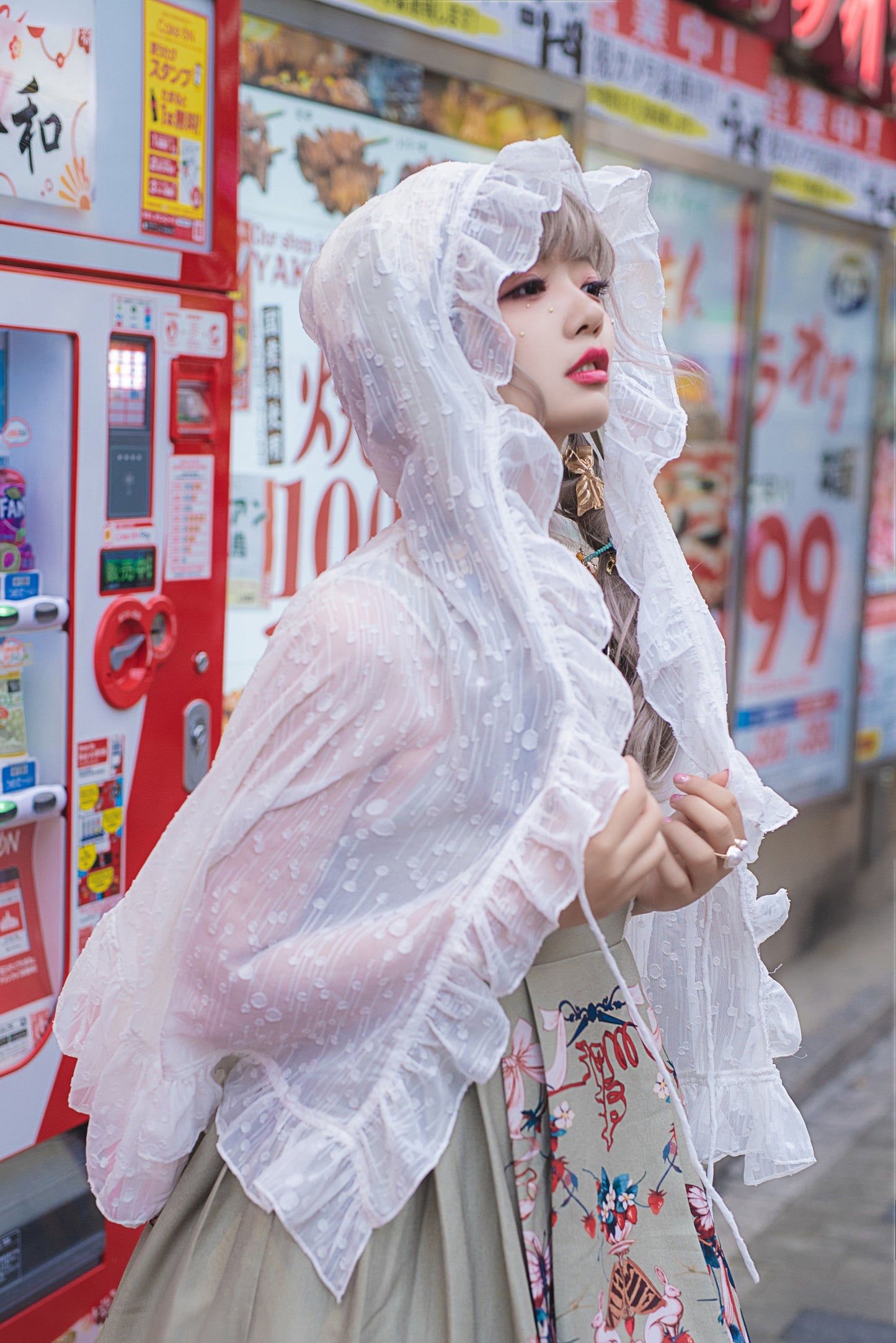 YuanSu - White Sun-proof Dual Use Lolita Cardigan