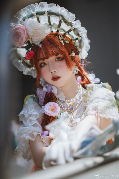 Rose of Sharon - Theresa - Vintage Wedding Lolita Necklace