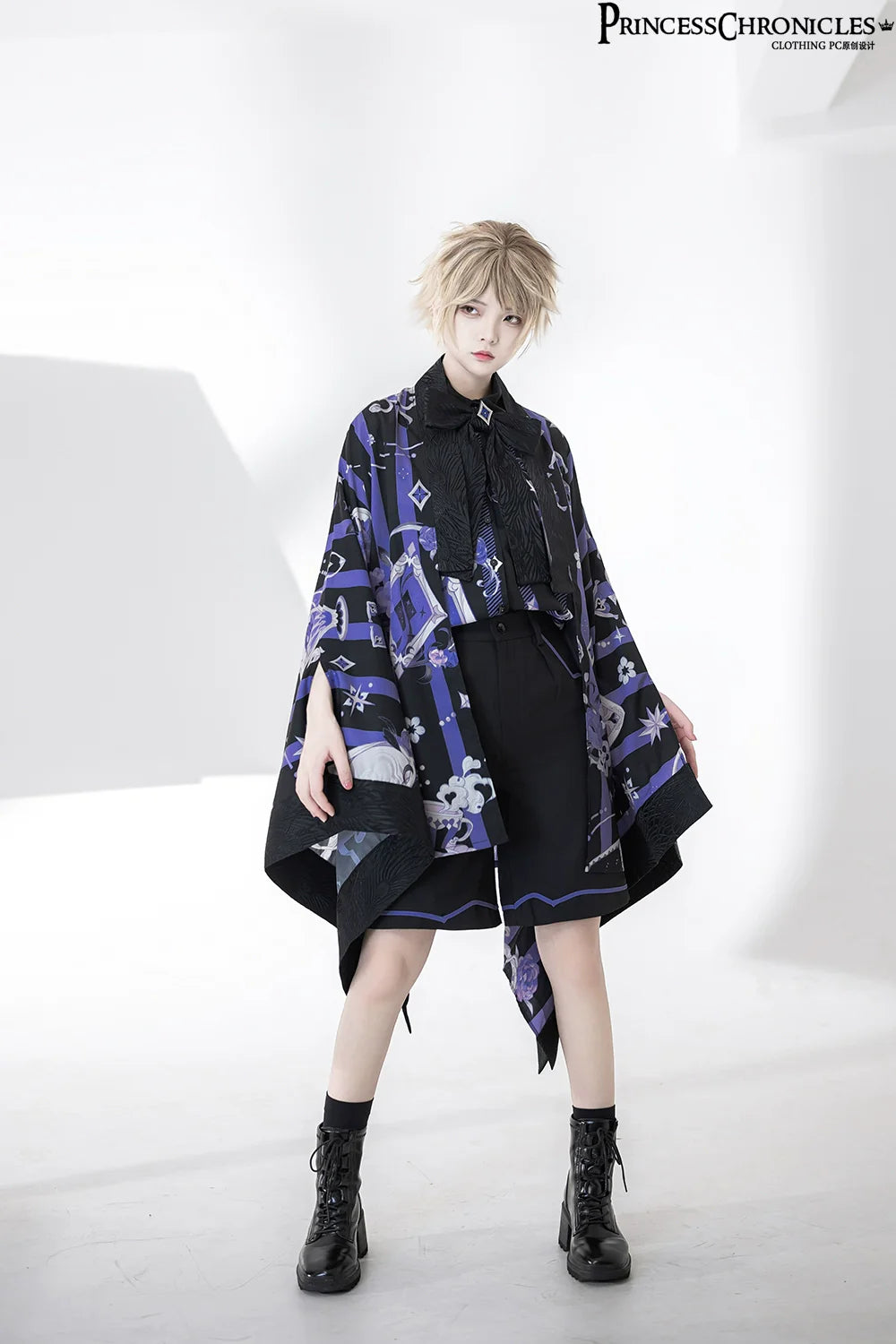 Princess Chronicles - Summer Sunscreen Loose Vintage Printed Haori Outerwear