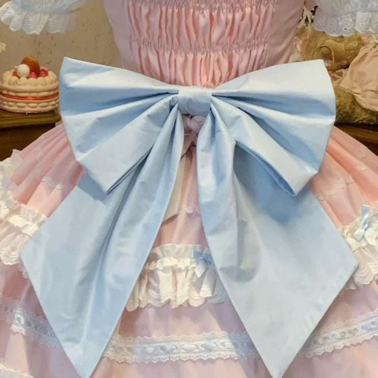 Sugar Girl - MeowRin SweetMaid - Sweet Lolita JSK, Adjustable Straps