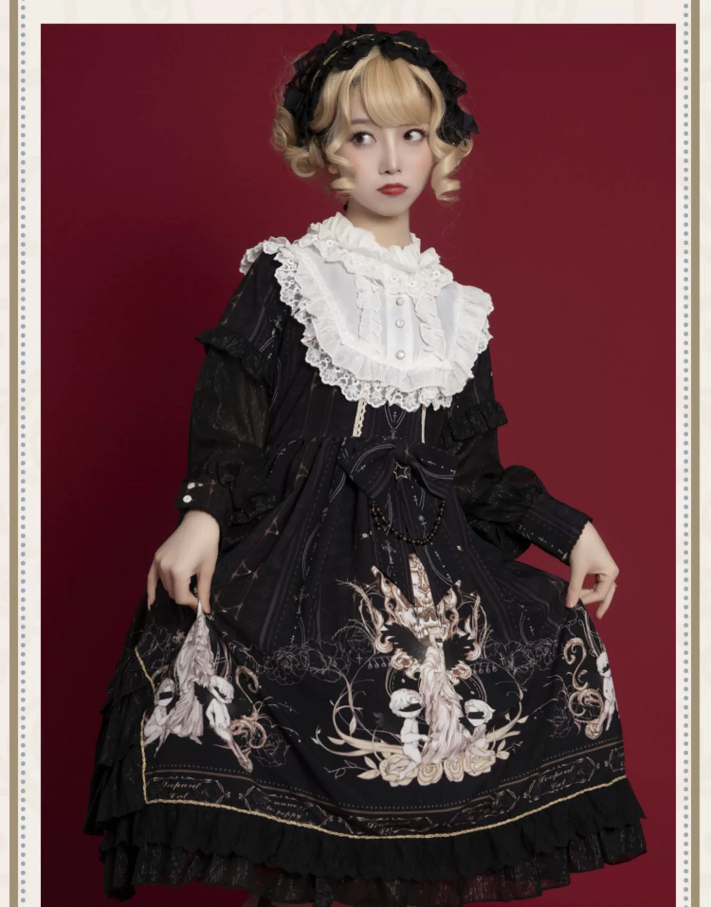 OCELOT - Chiffon Classic Lolita OP Dress