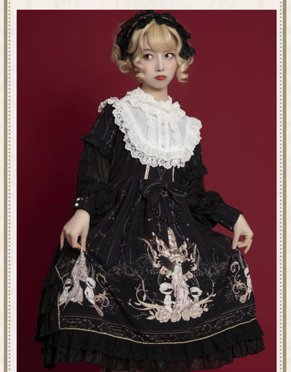 OCELOT - Chiffon Classic Lolita OP Dress