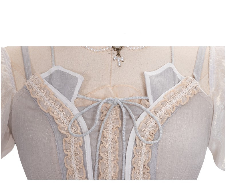 YingLuoFu - Rose Girl - Lolita Tea Party Wedding OP Dress