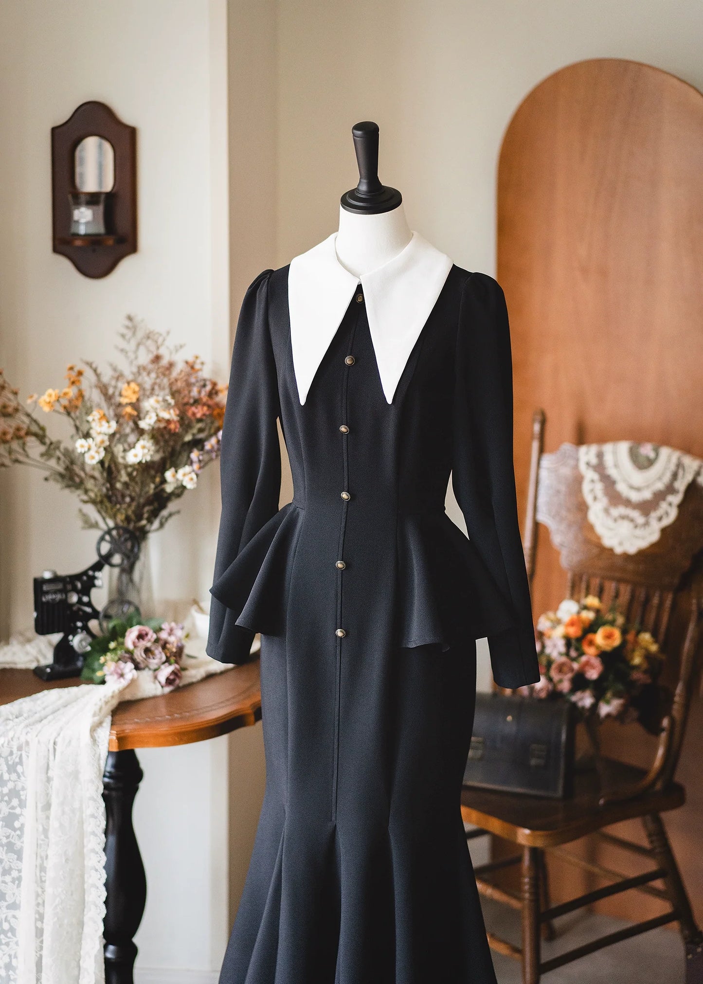 Forest Wardrobe - Breezy Forest - Classic Lolita Mermaid Dress Elegant Retro Dress