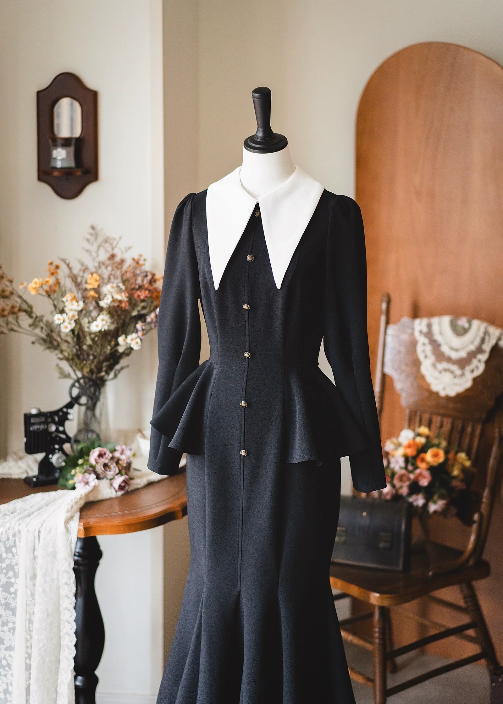 Forest Wardrobe - Breezy Forest - Classic Lolita Mermaid Dress Elegant Retro Dress