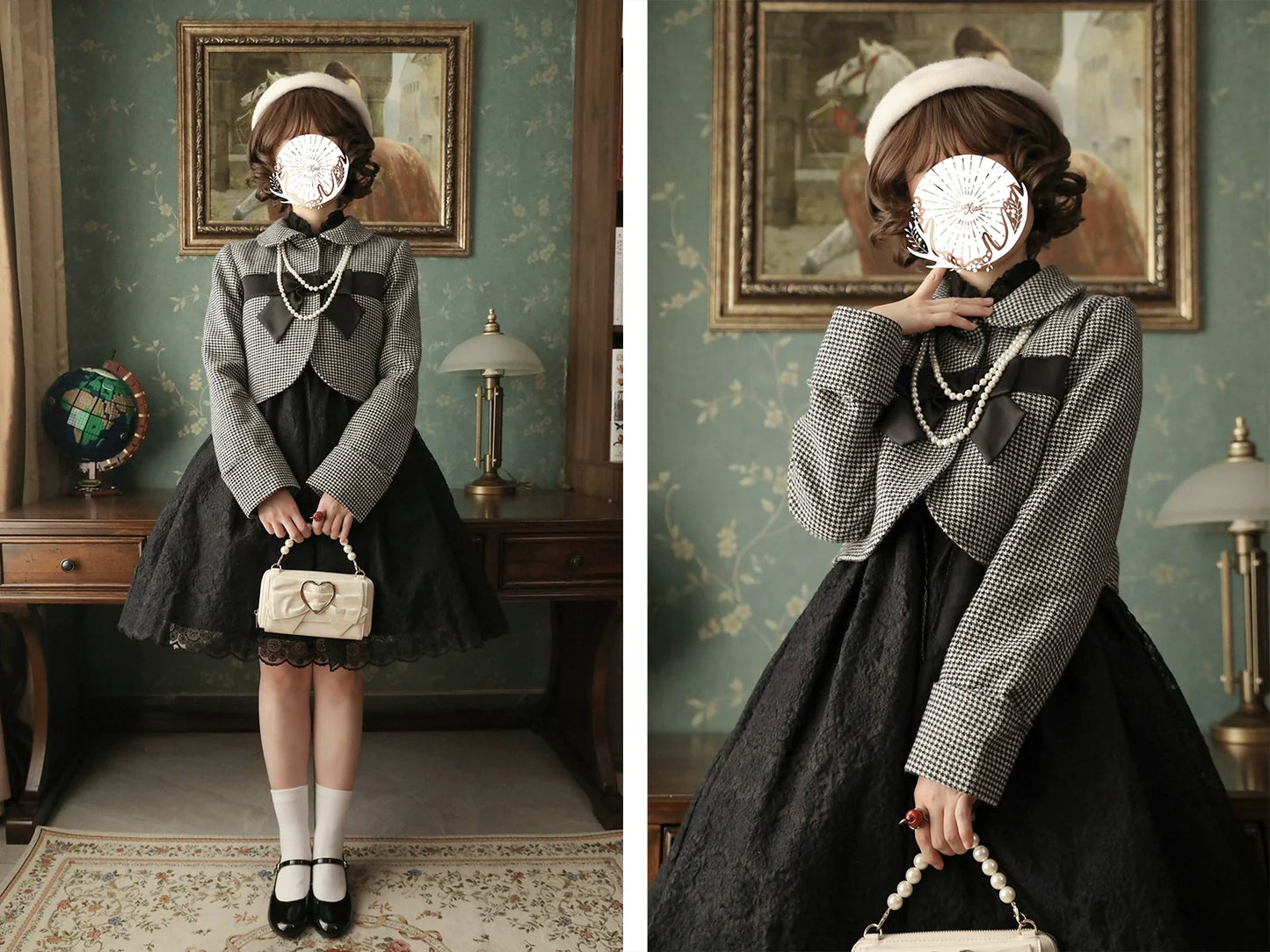Vcastle - Winter Lolita Coat Short Wool Coat