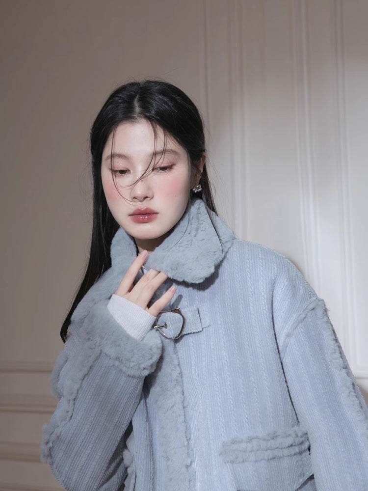 Fur jacket+skirt【s0000005826】