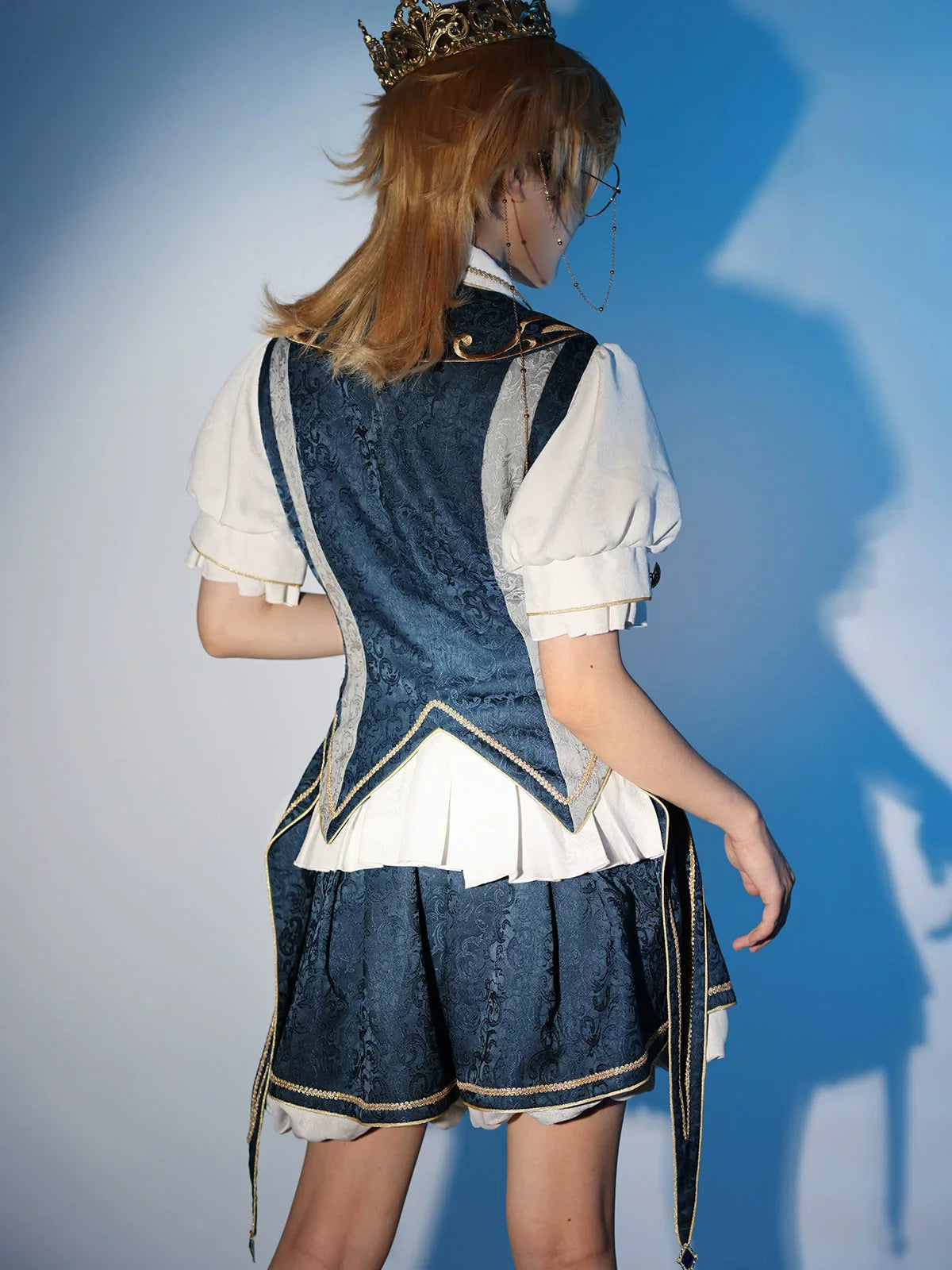Your Princess - Contract Magic - Jacquard Ouji Lolita Vest Outfit