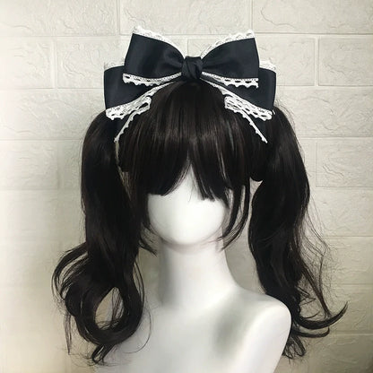 Qingyi Handmade - Sweet Lolita KC Multicolor Bow Lolita Headwear