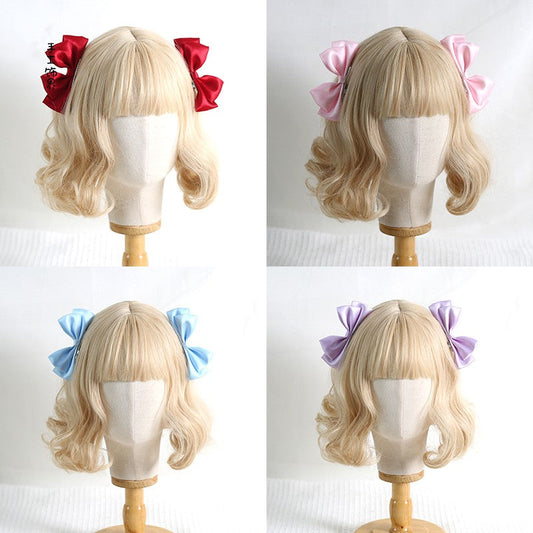 Xiaogui - Sweet Lolita Ponytail Lolita Bow Hair Clips