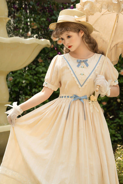 Miss Point - Happy Summer Elegant Lolita Floral OP Dress