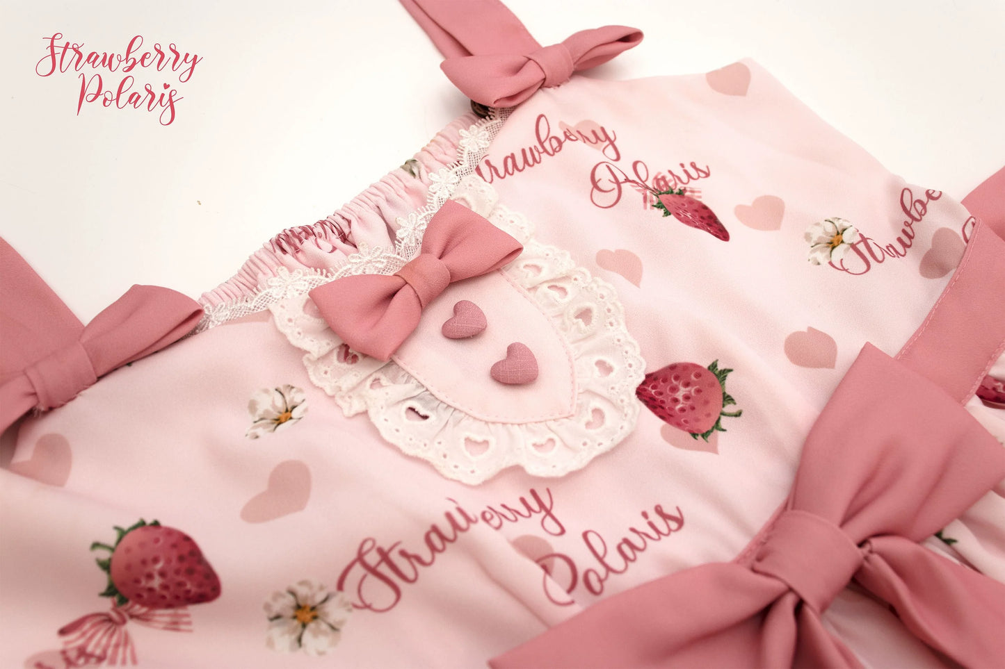 Polaris Lolita - Rabbit Berry Gift Box - Sweet Lolita JSK Pink Lolita Dress