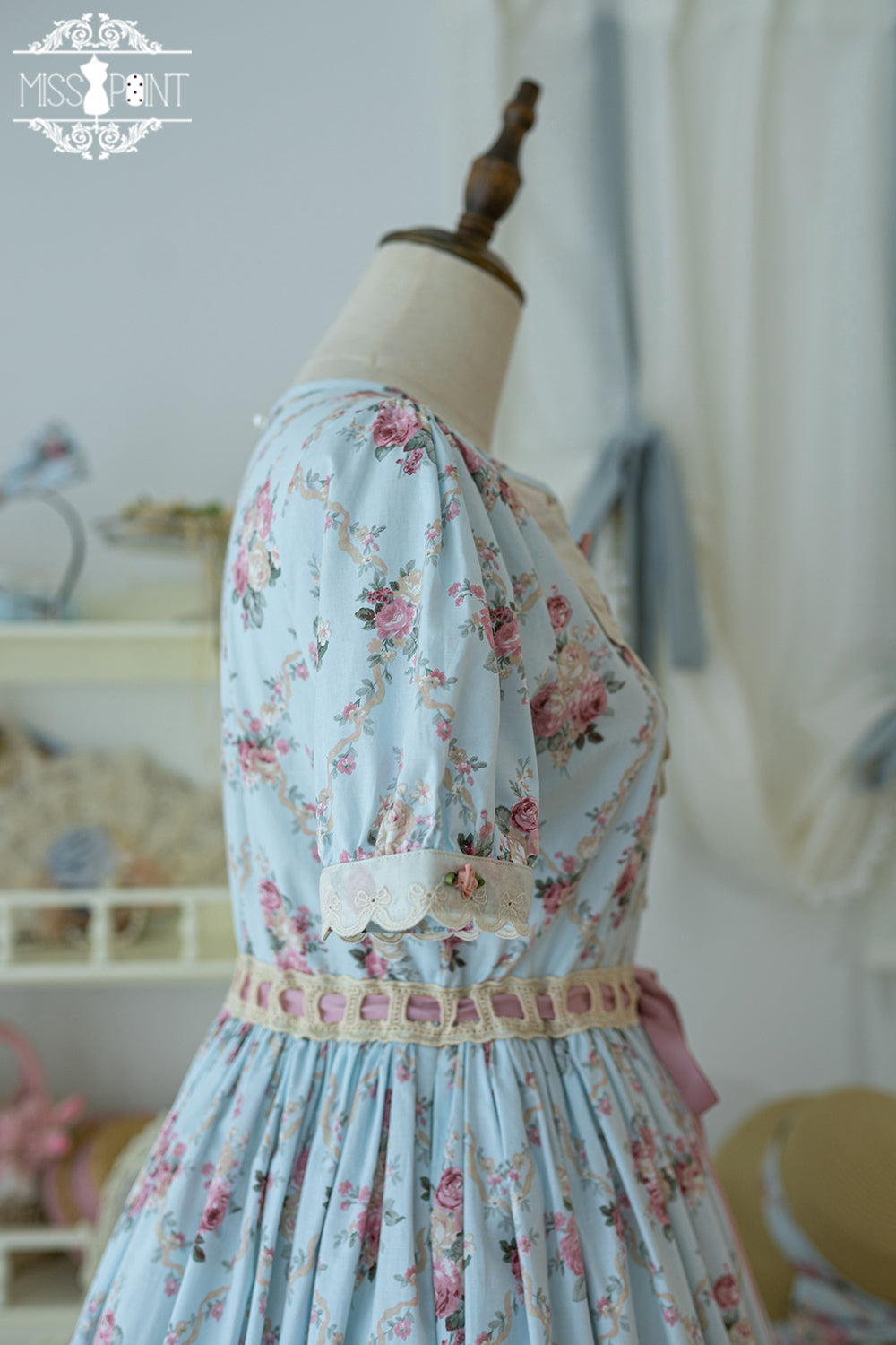 Miss Point - Happy Summer Elegant Lolita Floral OP Dress