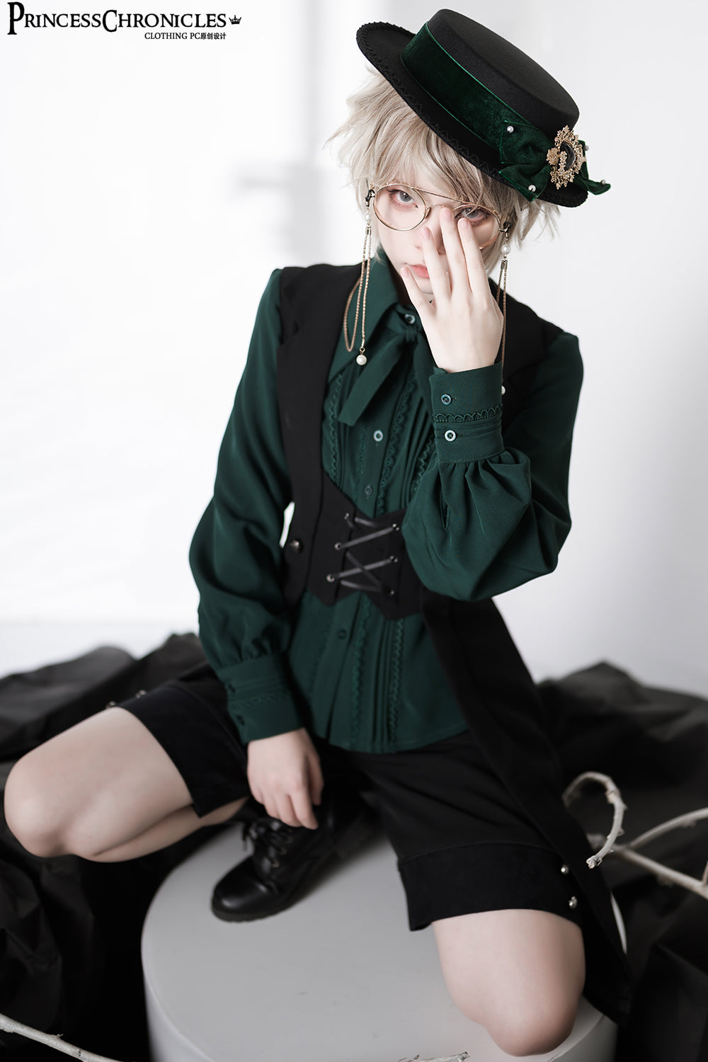 Princess Chronicles - The Night Prelude - Medieval Ouji Lolita Vest