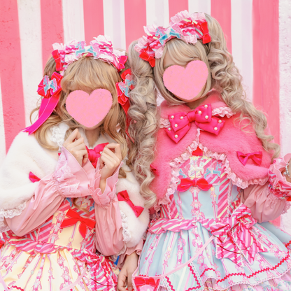 Letters from Unknown Star - Kawaii Lolita Cape Winter Lolita Shawl Daily