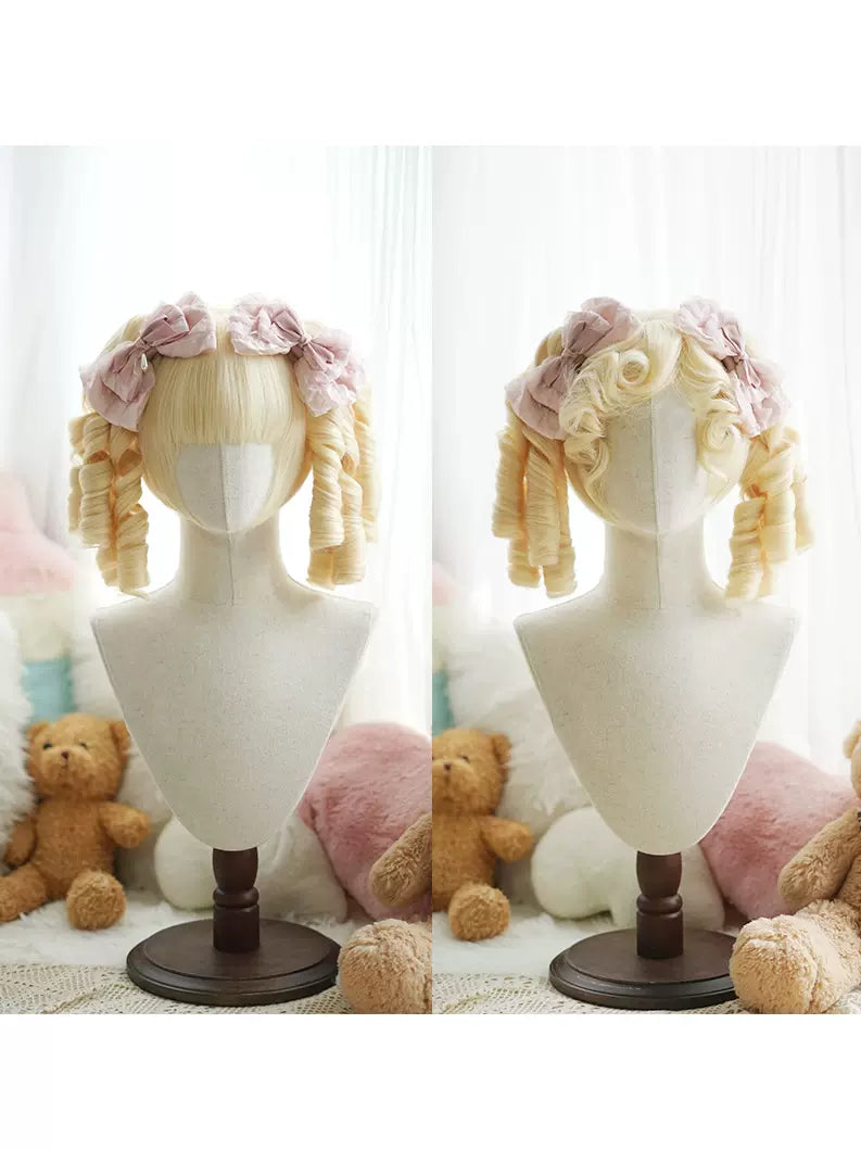 Imperial Tea - Daily Lolita Wigs Roman Roll Wig