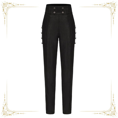 Immortal Thorn - Indestructible Glass Castle - Ouji Lolita Handsome Pink Prince Pants