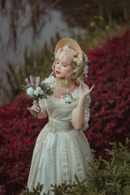 Miss Point - The Sally Gardens - Lotus Root Sleeve Lolita Blouse