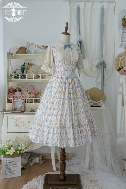 Miss Point - Happy Summer - Elegant Lolita Floral JSK Dress