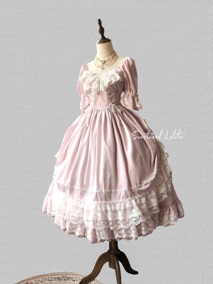 Sweet Wood - CLA Vintage French Lolita OP Dress