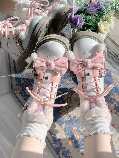 StarsCrwon - Sweet Lolita Shoes Winter Lolita Martin Boots