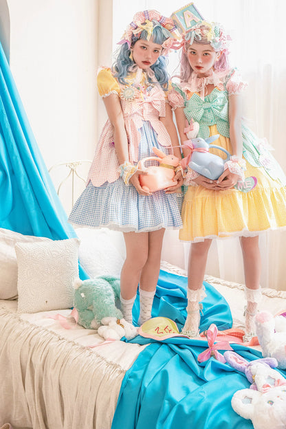 Fluff Mollie - Bean Breakfast - Sweet Lolita Overskirt Daily Daily Petaled Skirt