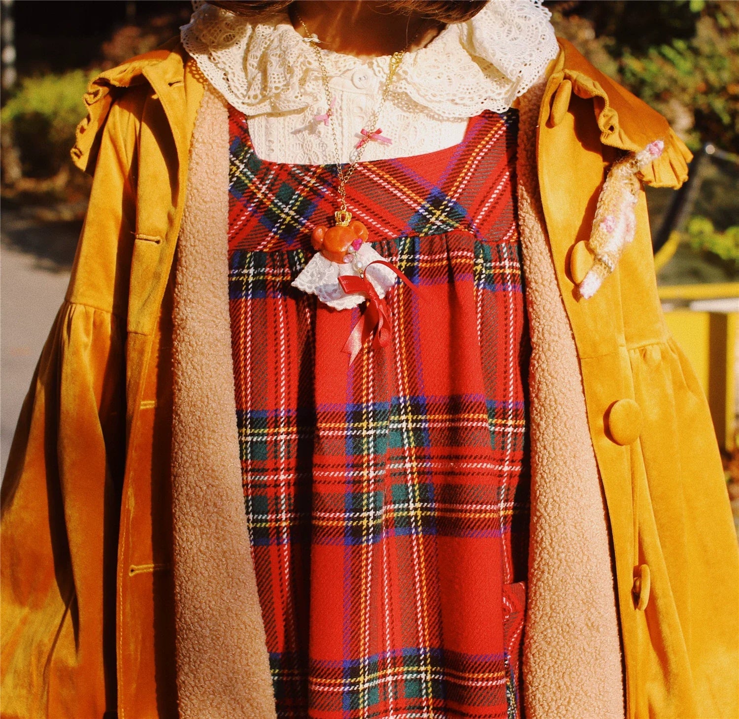 Dark Star Island - Winter Lolita Cape Velvet Antique Lolita Coat