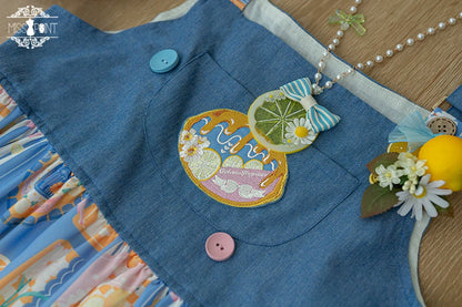Miss Point - Daisy Lemon - Kawaii Lolita Lemon Print JSK Customized