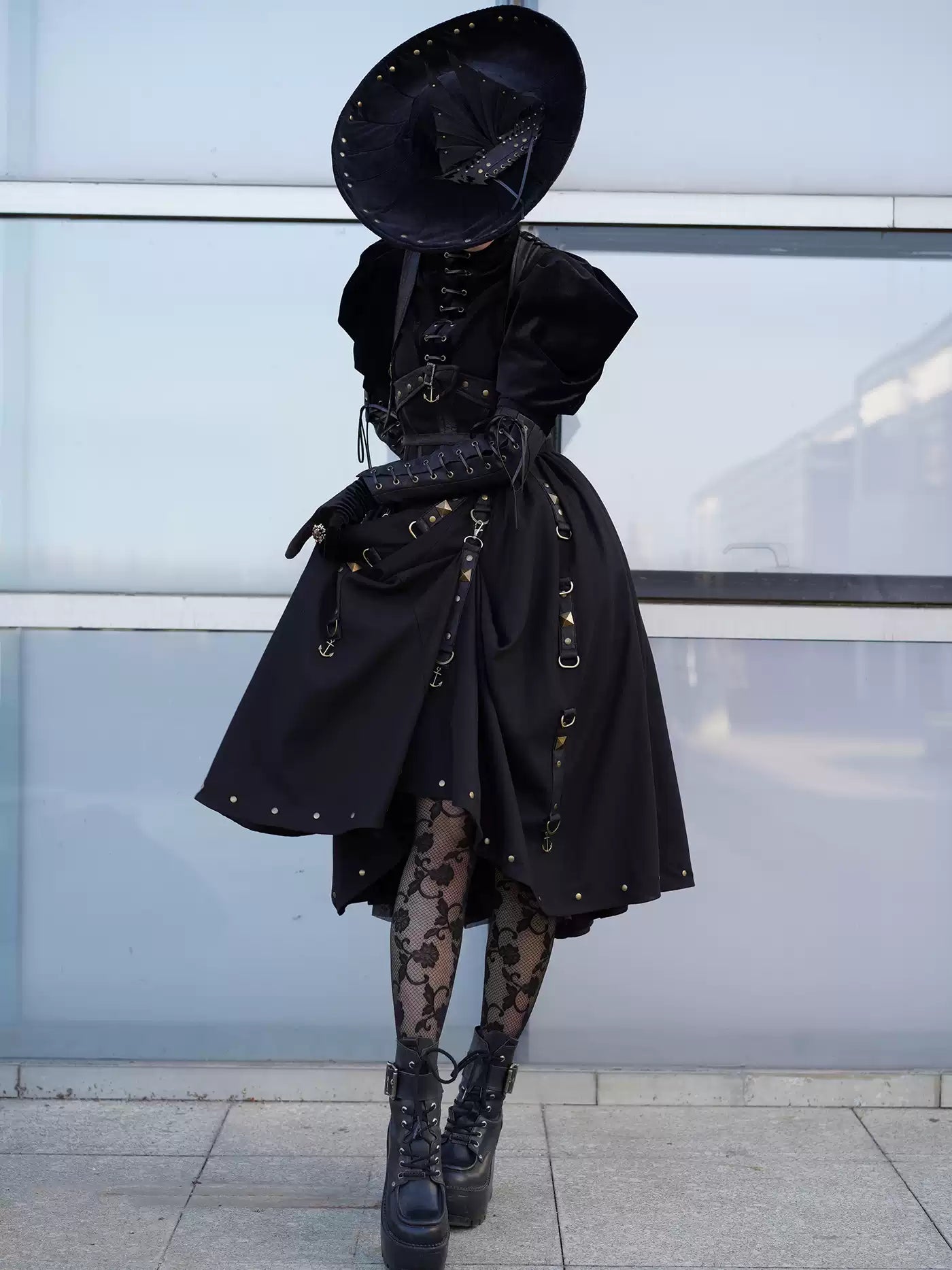 FOXTROT - Ghost Ship - Gothic Lolita Pirate JSK & Mutton Sleeves Blouse