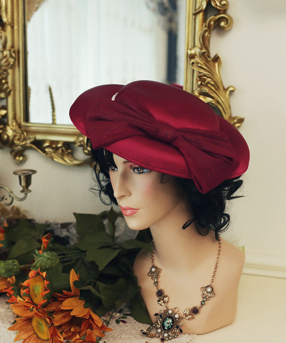 Miss point - Rhine Riverside - Summer Bow Lolita Top Hat