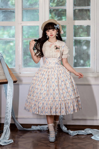 Miss Point - Happy Summer - Elegant Lolita Floral JSK Dress
