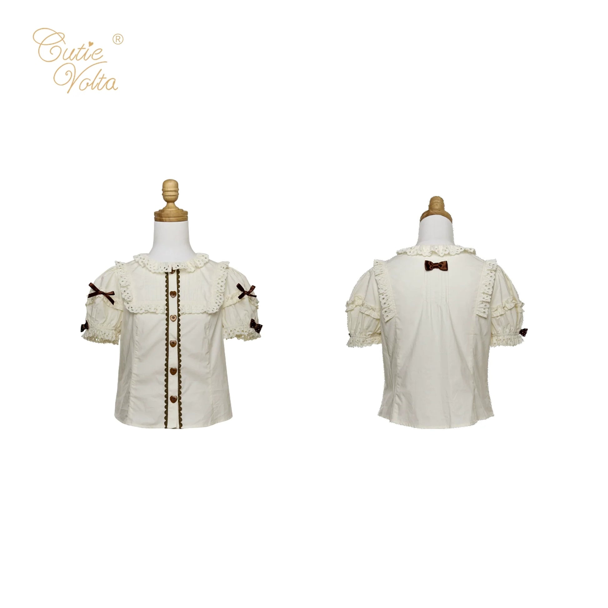 CutieVolta - Blissful Confectionery - Sweet Lolita OP Dress Bear Print JSK