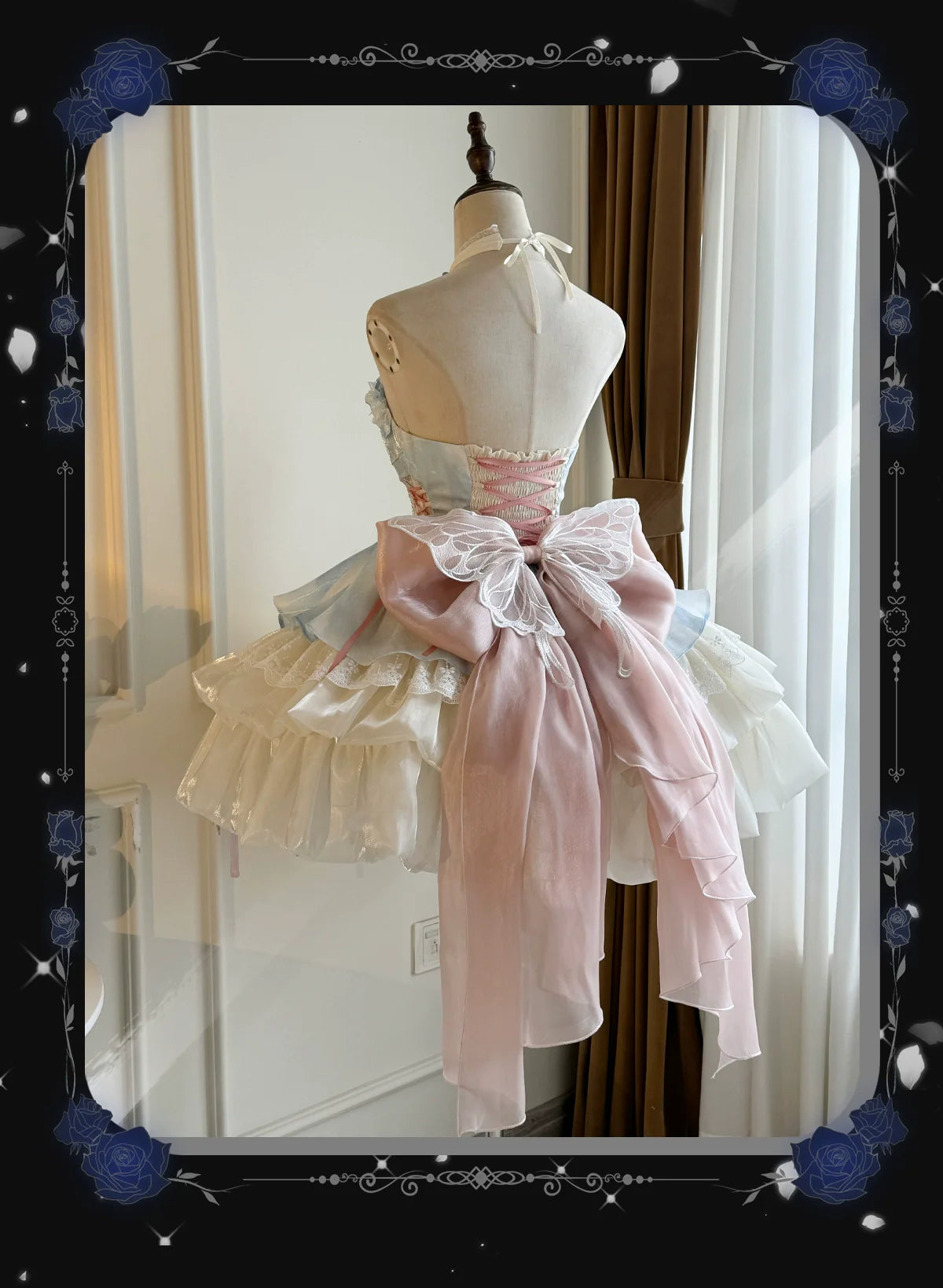 Platycodon House - Love Goddess - Elegant Lolita Dress Halter Puff Princess JSK Dress