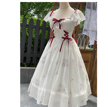 Sweet Wood - Elegant Floral Sweet Lolita OP Corset Accessory